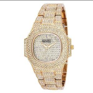 Invicta Gold and Silver Unisex Watch